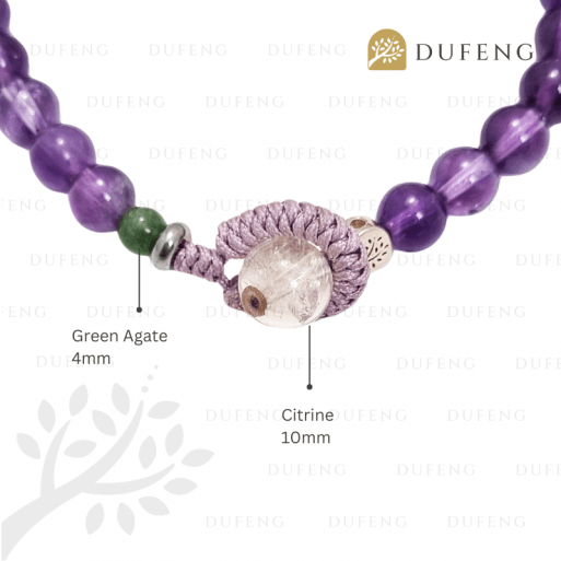 Dufeng - Enchanted Dream Amethyst Bracelet - Image 2