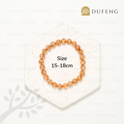 Golden Rutilated 7mm Bracelet - Image 3