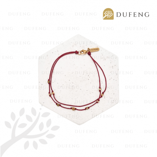 Golden Abacus Anklet - Image 3
