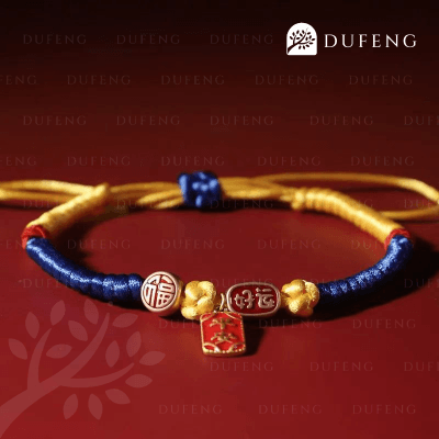 Forever Blessed - Pet Collar | Kalung Anjing - Biru-Kuning