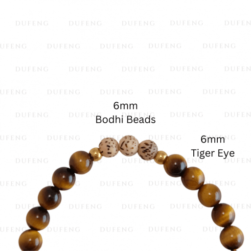 Dufeng - Roots and Reflections Tiger's Eye Crystal Bracelet - Image 3