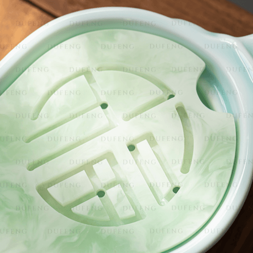 Wu Lou Jade Tea Set - Image 4