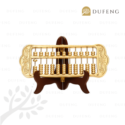 Golden Wealthy Abacus