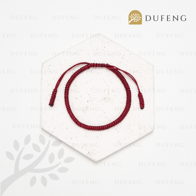 Gelang Fengshui Tibet Merah Keberuntungan dan Kemakmuran - Tibet Maroon