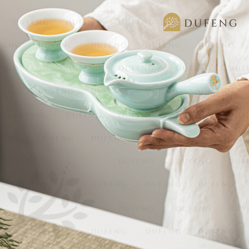 Wu Lou Jade Tea Set - Image 7