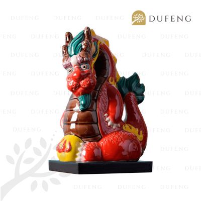 Patung Keramik Naga